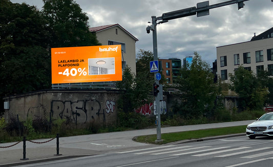 LED Reidi tee / LED Reidi tee / Uus-Sadama ristmik ristmik